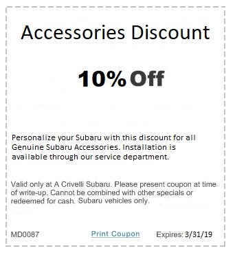 A Crivelli Subaru >> Service Specials A Crivelli Subaru A Crivelli Subaru >> Service Specials A Crivelli Subaru
