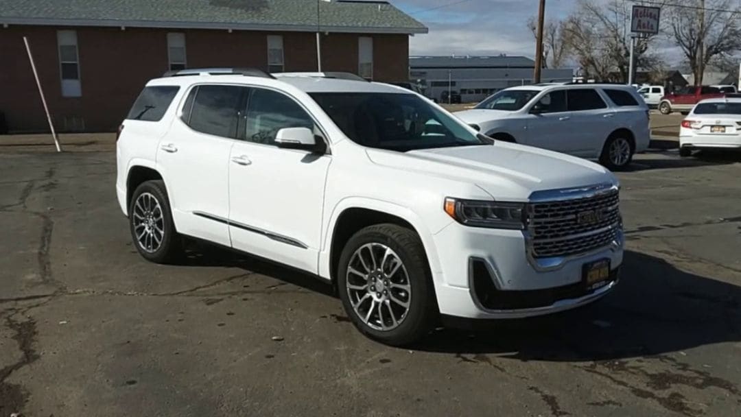 Used 2023 GMC Acadia Denali with VIN 1GKKNXL49PZ227392 for sale in Sidney, MT