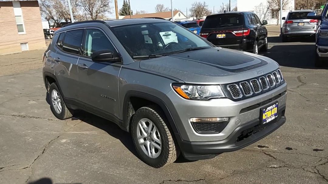 Used 2019 Jeep Compass Sport with VIN 3C4NJDAB0KT838948 for sale in Sidney, MT