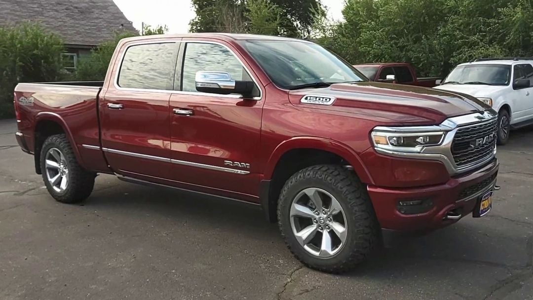 Used 2020 RAM Ram 1500 Pickup Limited with VIN 1C6SRFPTXLN229298 for sale in Sidney, MT