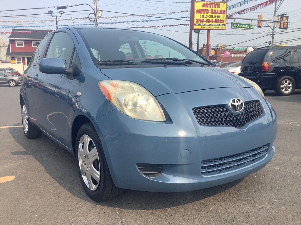 Used 2007 Toyota Yaris For Sale at Active Auto Sales VIN
