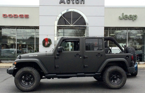 matt black jeep wrangler for sale