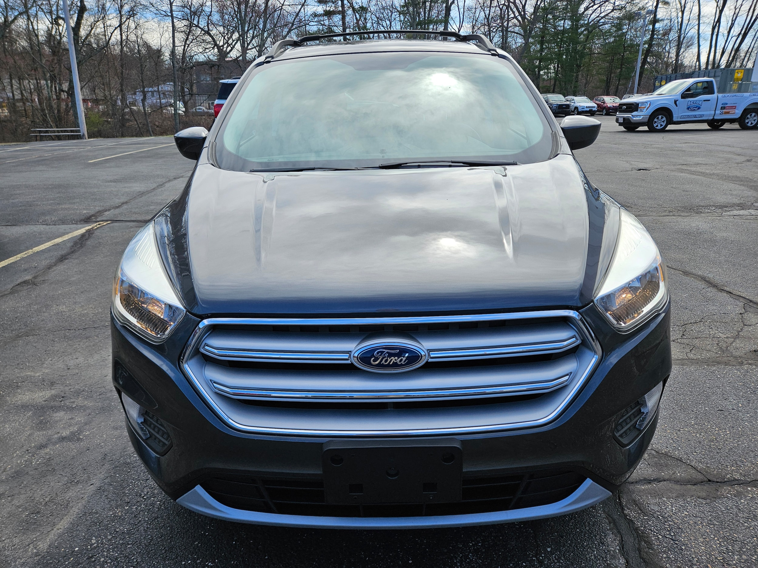 Certified 2018 Ford Escape SE with VIN 1FMCU9GD4JUB33235 for sale in Acton, MA