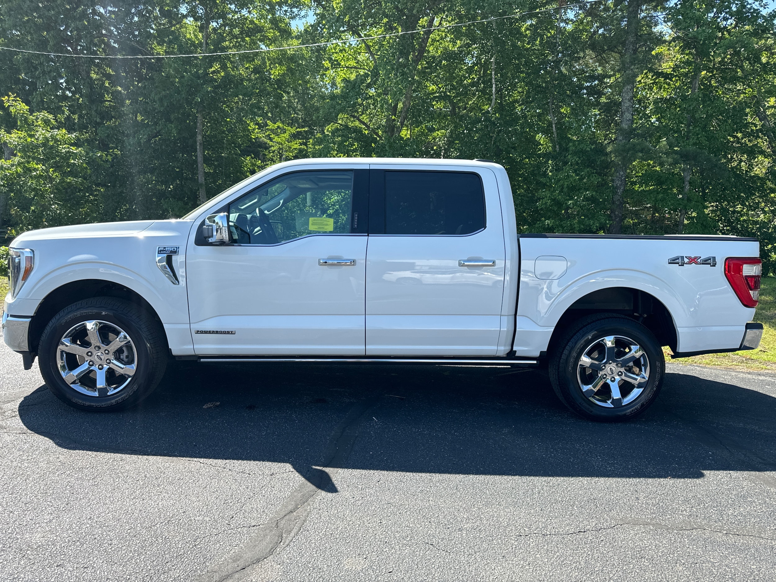 Certified 2021 Ford F-150 Lariat with VIN 1FTFW1ED2MFB23215 for sale in Acton, MA