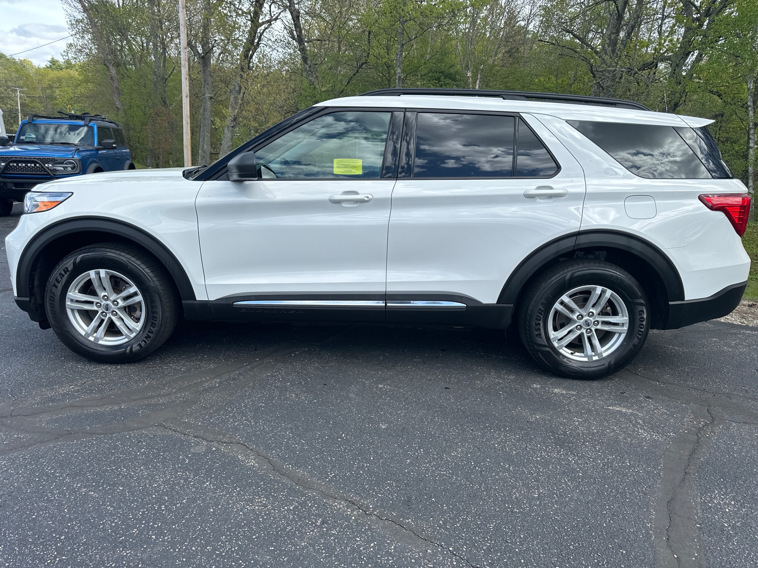Certified 2021 Ford Explorer XLT with VIN 1FMSK8DH7MGA35774 for sale in Acton, MA
