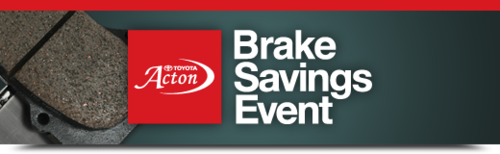 Acton Toyota Service & Parts Coupon
