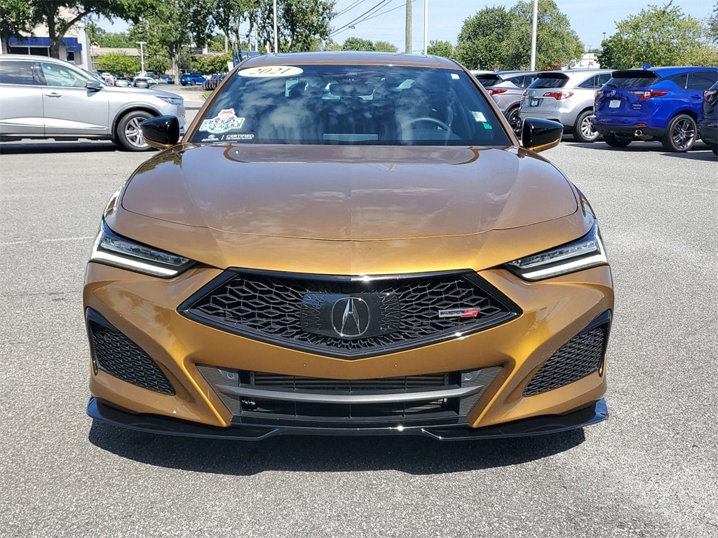 Certified 2021 Acura TLX Type S with VIN 19UUB7F01MA001610 for sale in Duluth, GA