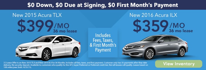 Blog ACL 2015 Acura TLX and 2016 Acura ILX ROoswell, GA.jpg