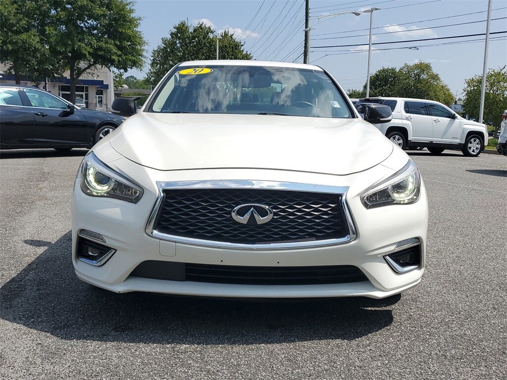 Used 2020 INFINITI Q50 LUXE with VIN JN1EV7AP3LM206702 for sale in Duluth, GA