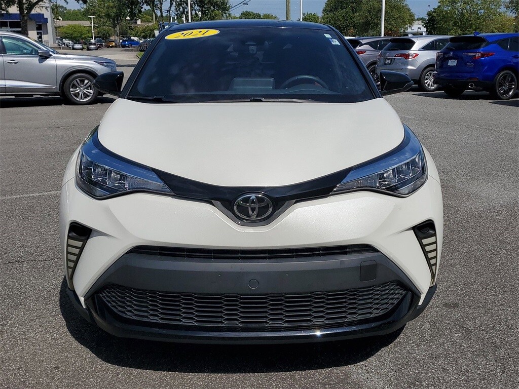 Used 2021 Toyota C-HR Nightshade with VIN JTNKHMBX7M1119596 for sale in Duluth, GA