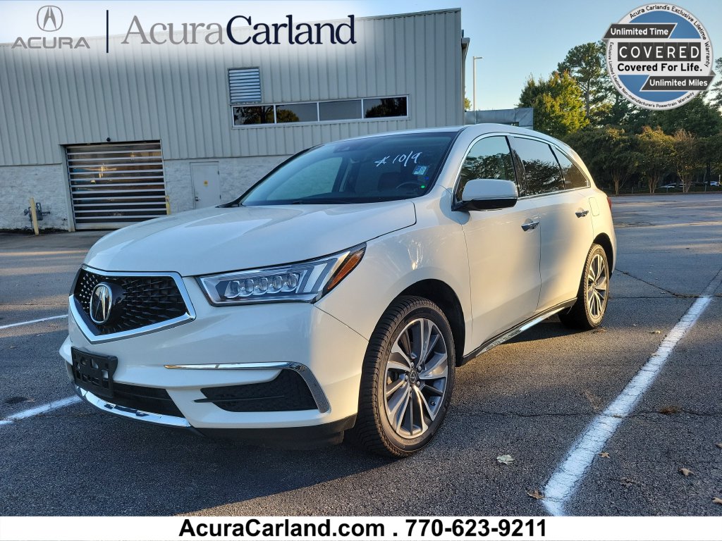 Certified 2019 Acura MDX 3.5L Tech Pkg SUV