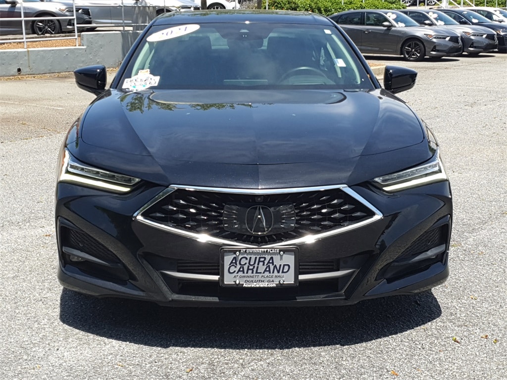 Certified 2021 Acura TLX Advance Package with VIN 19UUB5F67MA005752 for sale in Duluth, GA