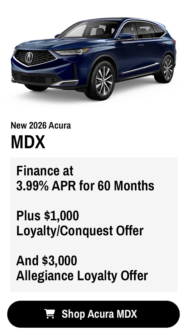 2026 Acura MDX