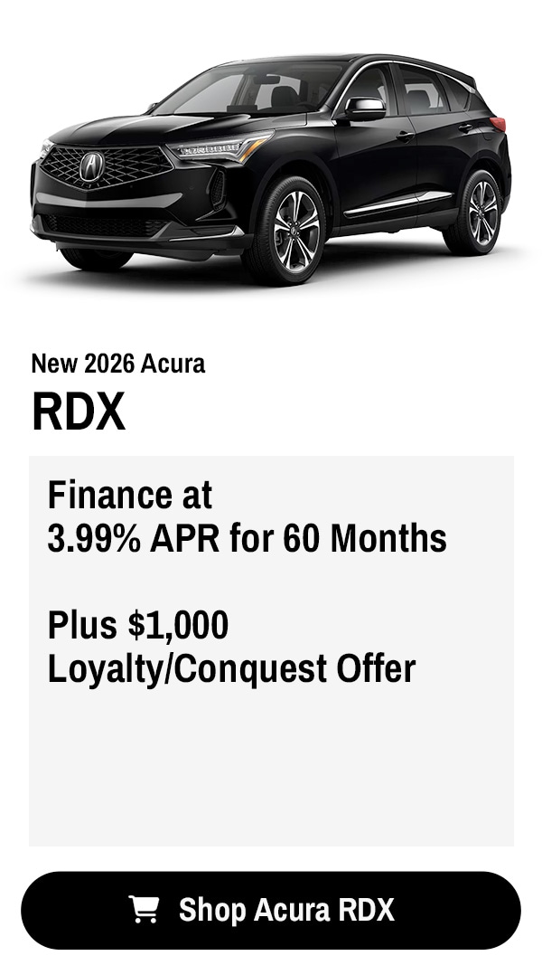 2026 Acura RDX