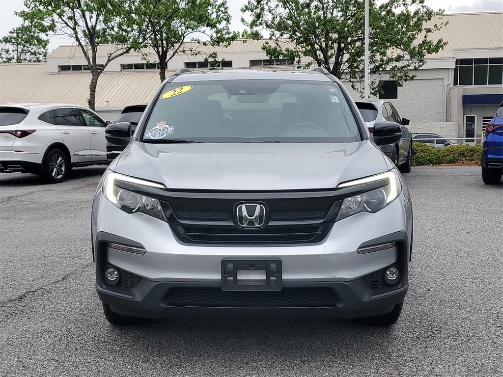 Used 2022 Honda Pilot TrailSport with VIN 5FNYF6H85NB049699 for sale in Duluth, GA