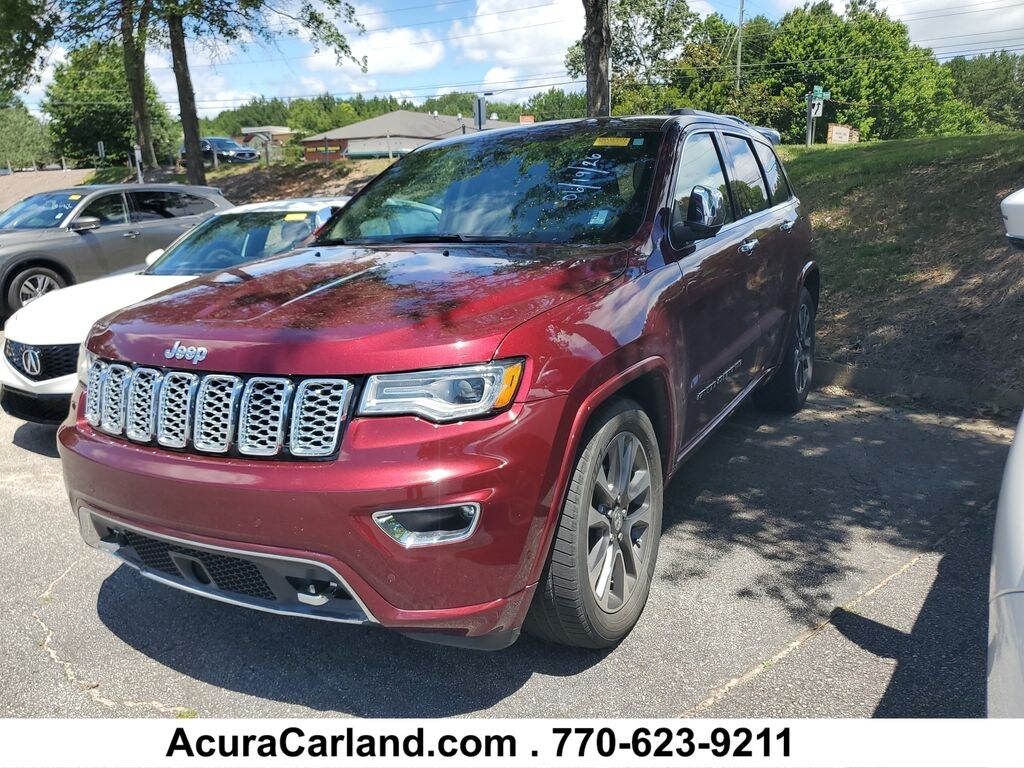 Used 2017 Jeep Grand Cherokee Overland 4x4 SUV