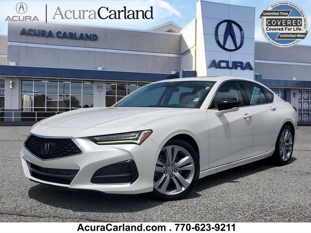Certified 2021 Acura TLX Technology Package Sedan