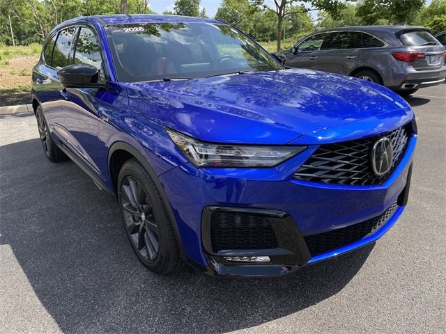 Certified 2025 Acura MDX A-Spec Package with VIN 5J8YE1H09SL014299 for sale in Dublin, OH