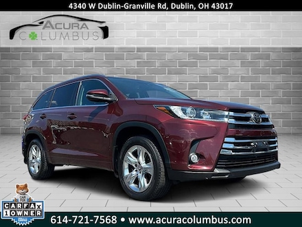 2018 Toyota Highlander Limited V6 SUV