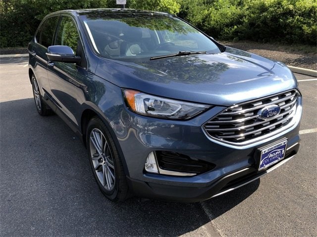 Used 2019 Ford Edge Titanium with VIN 2FMPK4K97KBC10930 for sale in Dublin, OH