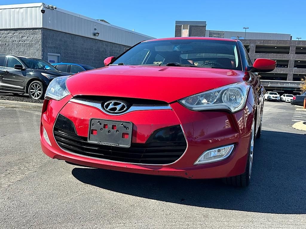 Used 2012 Hyundai Veloster Base w/Red/Black Hatchback