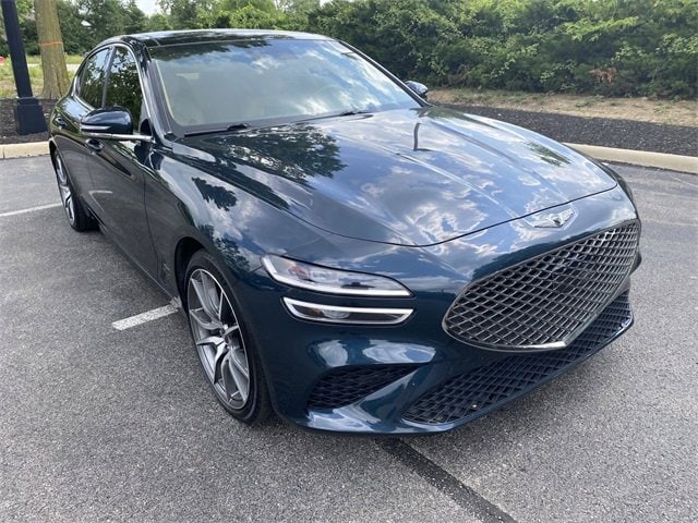 Used 2022 GENESIS G70 Standard with VIN KMTG34TAXNU094018 for sale in Dublin, OH