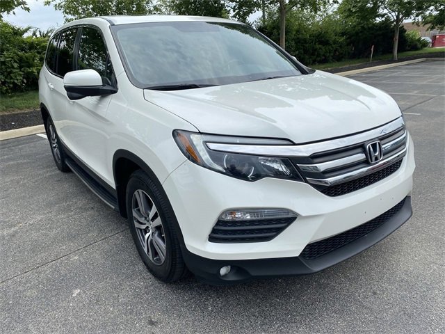 Used 2018 Honda Pilot EX-L with VIN 5FNYF6H86JB056199 for sale in Dublin, OH