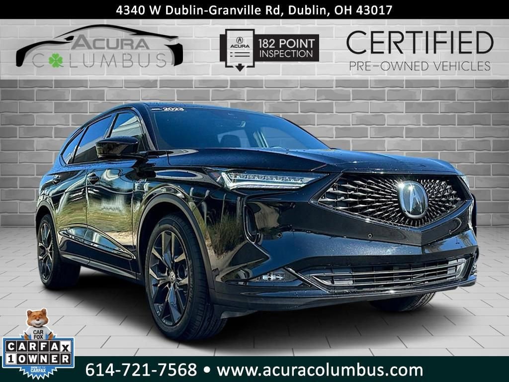 Certified 2023 Acura MDX SH-AWD A-Spec Package SUV
