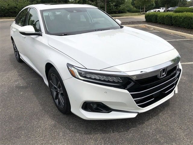 Used 2021 Honda Accord EX-L with VIN 1HGCV1F51MA064282 for sale in Dublin, OH