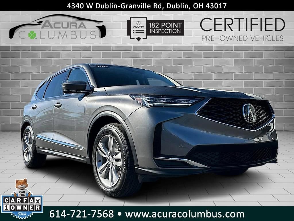Certified 2025 Acura MDX SH-AWD SUV