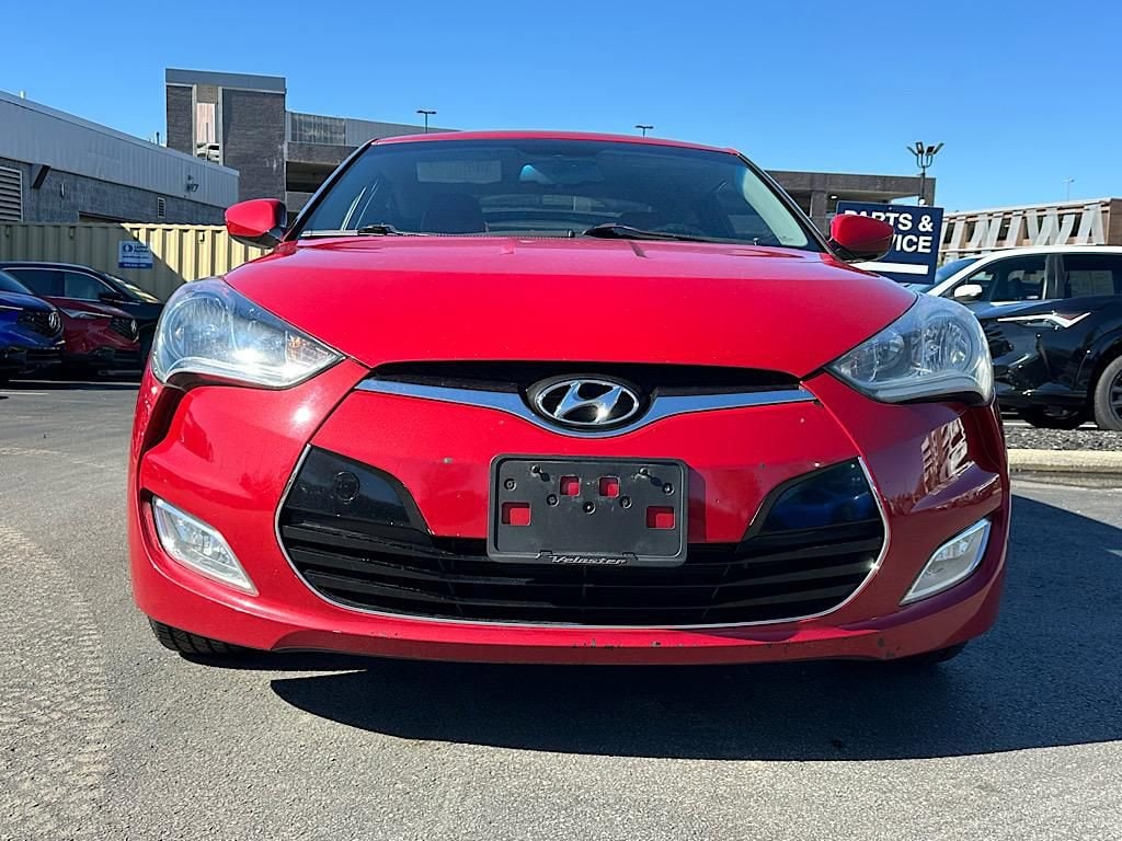 Used 2012 Hyundai Veloster Base w/Red/Black Hatchback