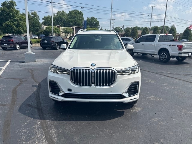 Used 2021 BMW X7 40i with VIN 5UXCW2C03M9E81979 for sale in Burlington, VT