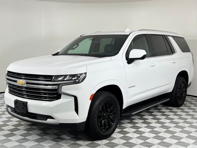 Used 2021 Chevrolet Tahoe LT with VIN 1GNSCNKD7MR252026 for sale in Burlington, VT