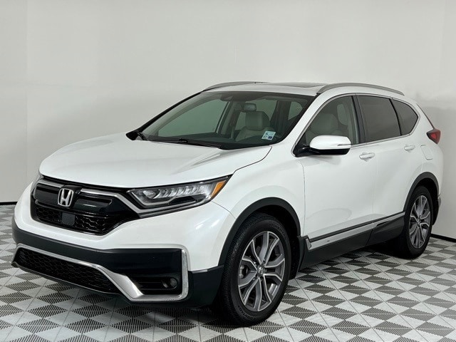 Used 2020 Honda CR-V Touring with VIN 7FARW1H96LE010525 for sale in Burlington, VT