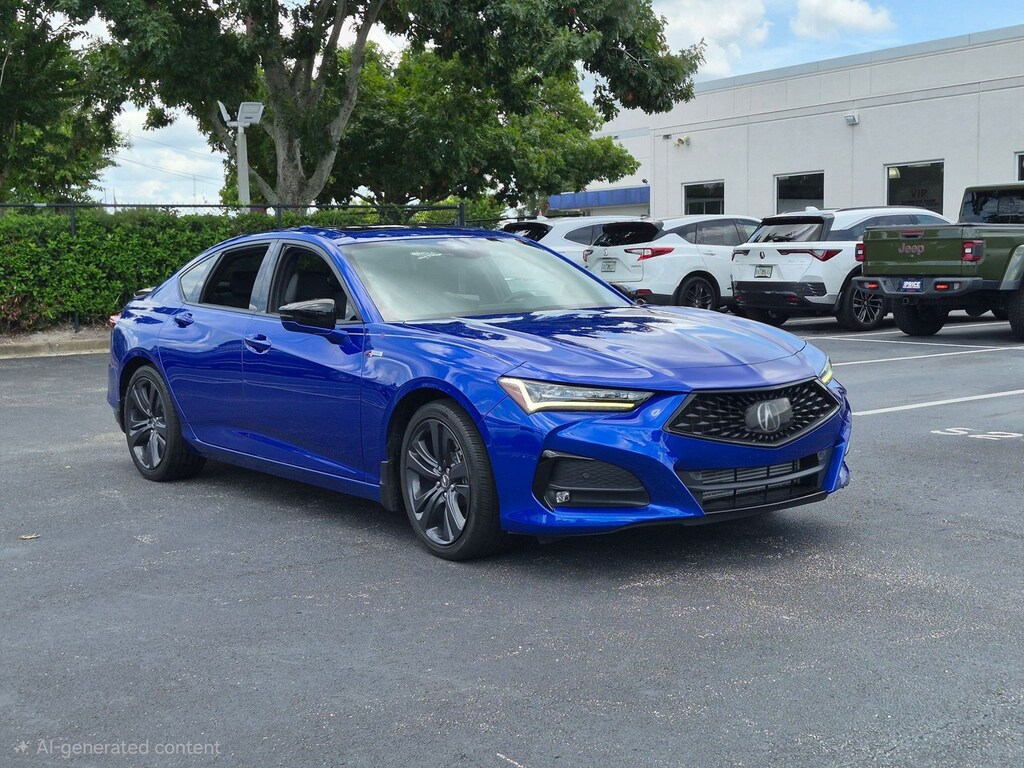 Certified 2023 Acura TLX w/A-Spec Package Sedan