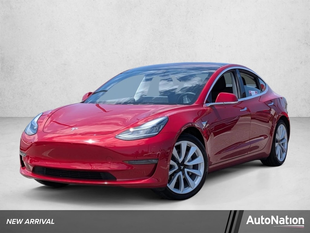 Used 2018 Tesla Model 3 Long Range Battery Sedan