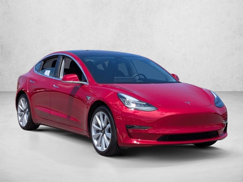 Used 2018 Tesla Model 3 Long Range Battery Sedan