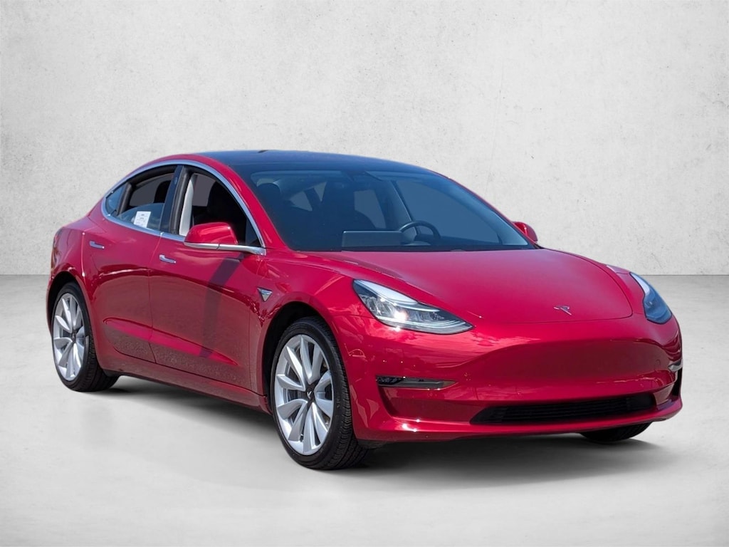 Used 2018 Tesla Model 3 Long Range Battery Sedan