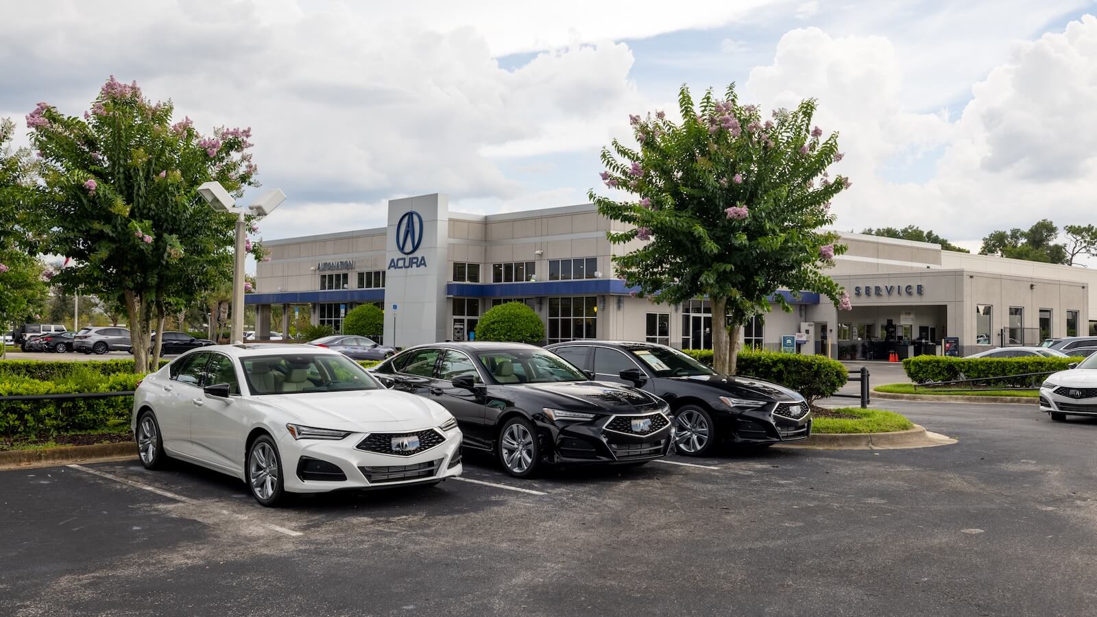 Exterior view of AutoNation Acura North Orlando