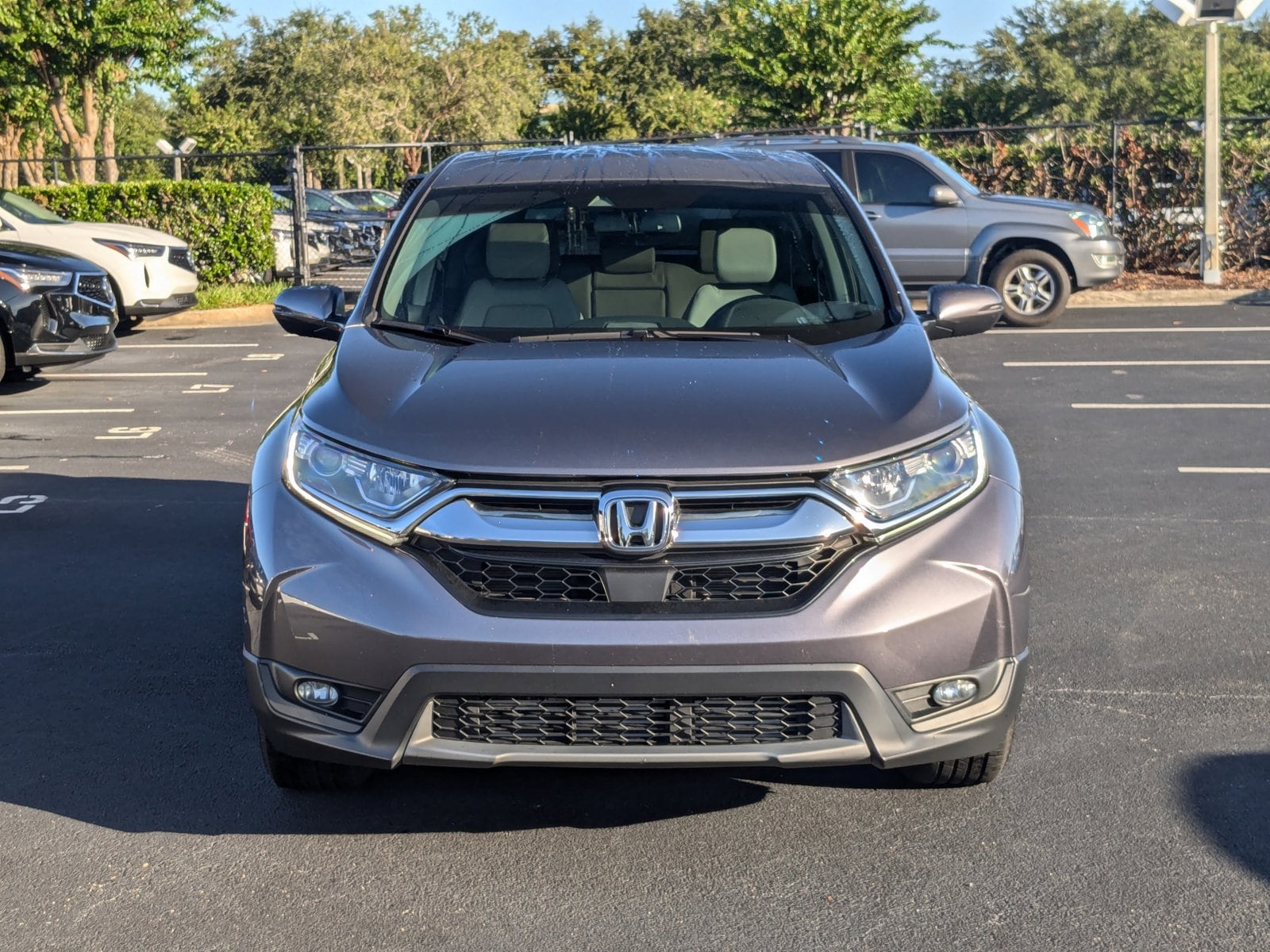 Used 2018 Honda CR-V EX-L with VIN 2HKRW1H85JH517367 for sale in Sanford, FL