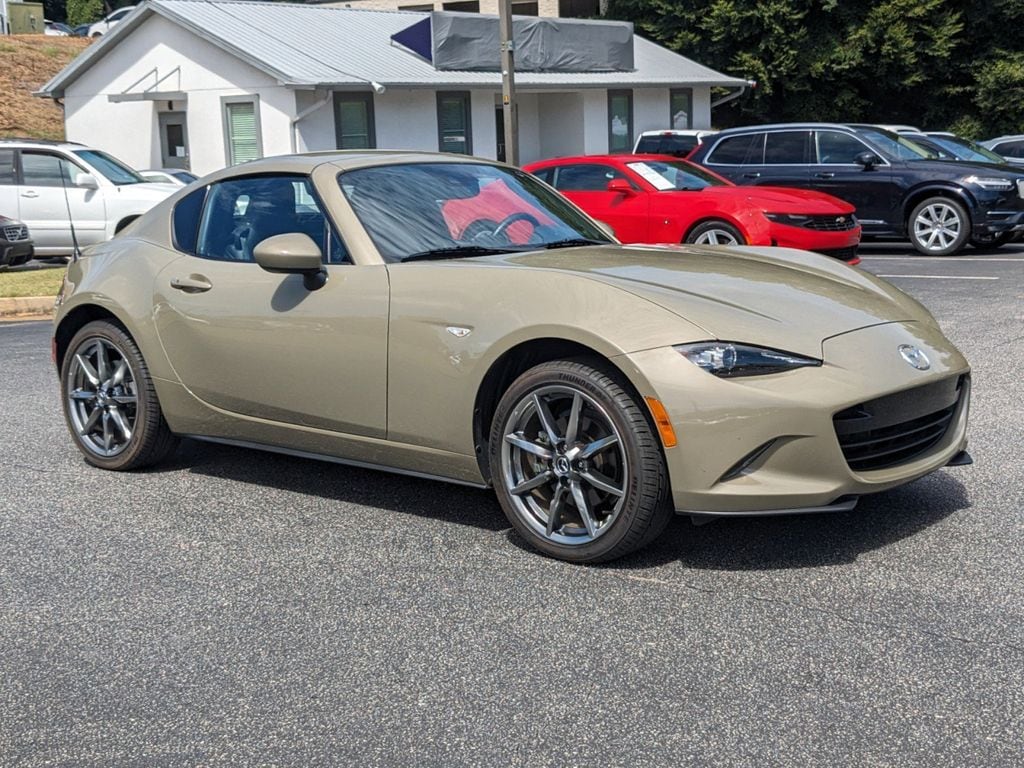 Used 2023 Mazda MX-5 Miata RF Grand Touring with VIN JM1NDAM70P0551840 for sale in Athens, GA