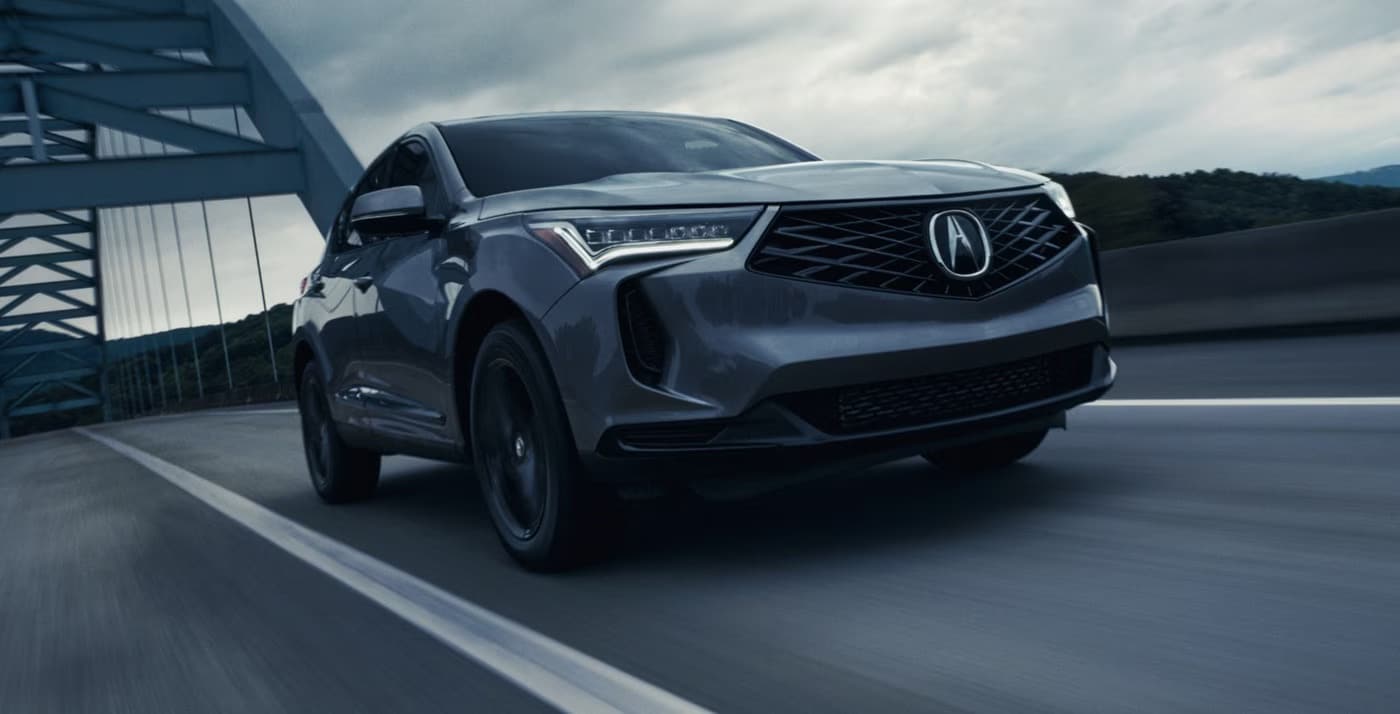  acura RDX driving on highway