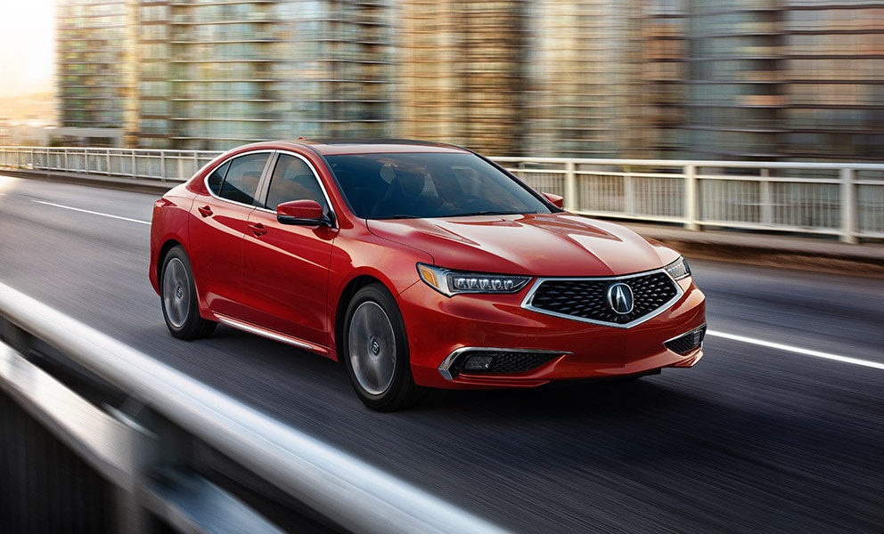  pre-owned red acura tlx