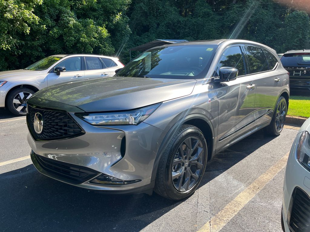 Certified 2023 Acura MDX A-Spec Package with VIN 5J8YE1H02PL018296 for sale in Athens, GA