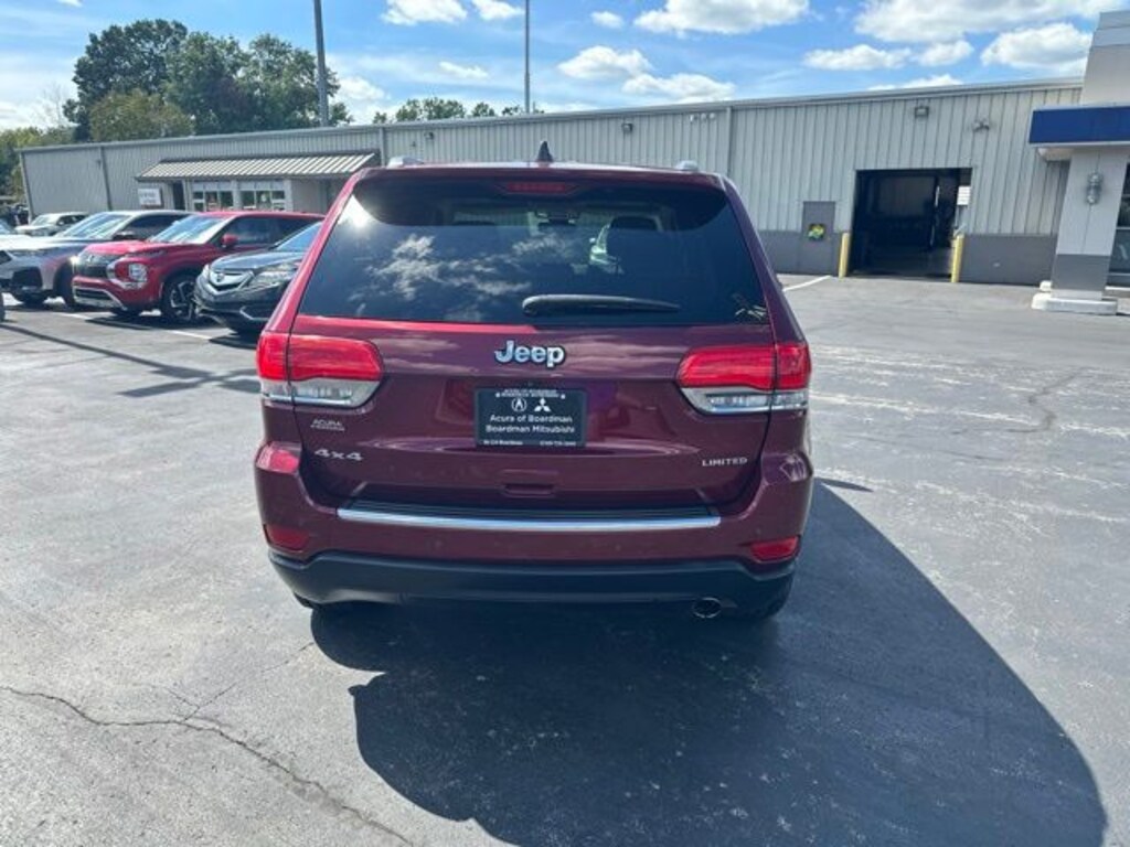 Used 2018 Jeep Grand Cherokee Limited 4x4 SUV