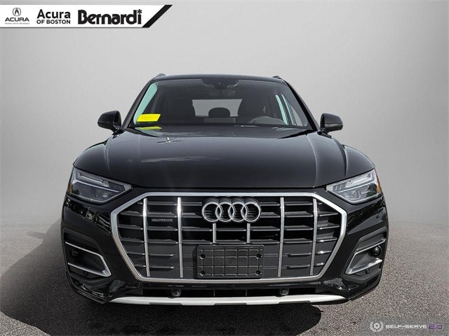 Used 2021 Audi Q5 Premium with VIN WA1AAAFY5M2050658 for sale in Brighton, MA