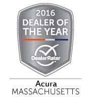 Acura of Boston - Acura Dealer of the Year Award - Massachusetts