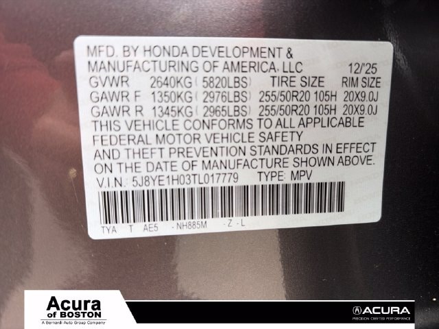 2026 Acura MDX A-Spec Package - Photo 20