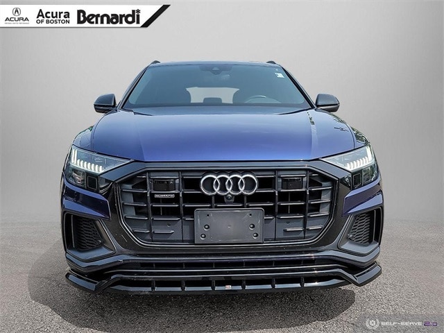 Used 2021 Audi Q8 Premium Plus with VIN WA1EVAF10MD038057 for sale in Brighton, MA