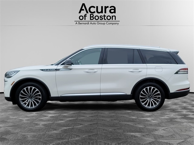 Used 2022 Lincoln Aviator Reserve with VIN 5LM5J7XC9NGL18055 for sale in Brighton, MA